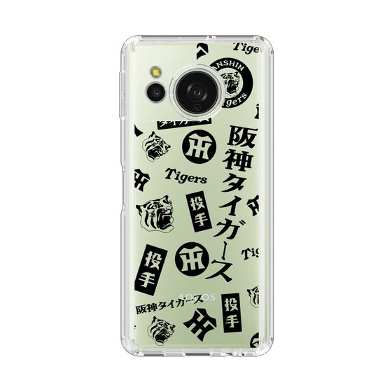 スリムプロテクションケース［ 阪神タイガース - レトロ風デザインパターン - 投手 ］