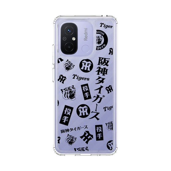 スリムプロテクションケース［ 阪神タイガース - レトロ風デザインパターン - 投手 ］