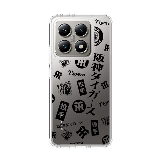 スリムプロテクションケース［ 阪神タイガース - レトロ風デザインパターン - 投手 ］