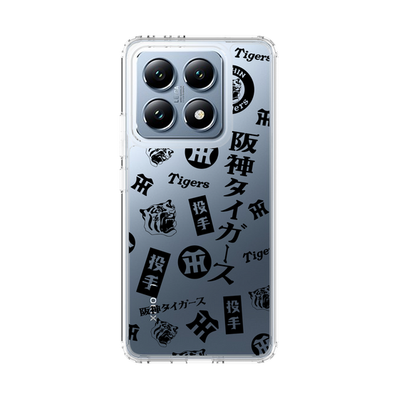 スリムプロテクションケース［ 阪神タイガース - レトロ風デザインパターン - 投手 ］