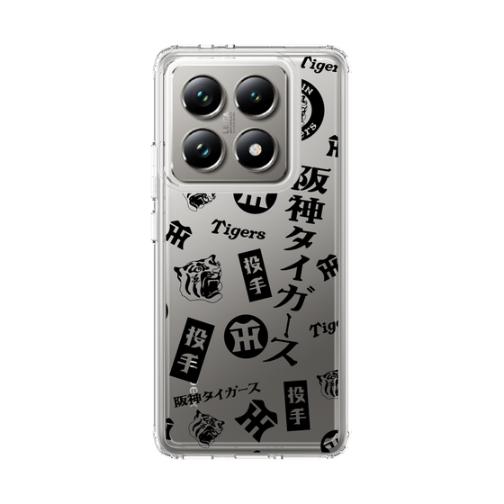 スリムプロテクションケース［ 阪神タイガース - レトロ風デザインパターン - 投手 ］