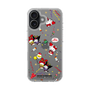 スリムプロテクションケース［ ハローキティ＆マイメロディ＆クロミ - Xmas - パターン ］