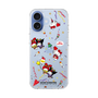 スリムプロテクションケース［ ハローキティ＆マイメロディ＆クロミ - Xmas - パターン ］