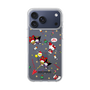 スリムプロテクションケース［ ハローキティ＆マイメロディ＆クロミ - Xmas - パターン ］