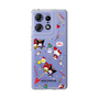 スリムプロテクションケース［ ハローキティ＆マイメロディ＆クロミ - Xmas - パターン ］