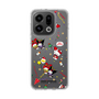 スリムプロテクションケース［ ハローキティ＆マイメロディ＆クロミ - Xmas - パターン ］