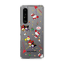 スリムプロテクションケース［ ハローキティ＆マイメロディ＆クロミ - Xmas - パターン ］