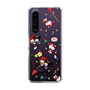 スリムプロテクションケース［ ハローキティ＆マイメロディ＆クロミ - Xmas - パターン ］