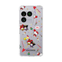 スリムプロテクションケース［ ハローキティ＆マイメロディ＆クロミ - Xmas - パターン ］