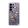 スリムプロテクションケース［ ハローキティ＆マイメロディ＆クロミ - Xmas - パターン ］