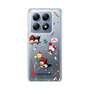 スリムプロテクションケース［ ハローキティ＆マイメロディ＆クロミ - Xmas - パターン ］