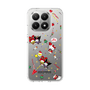 スリムプロテクションケース［ ハローキティ＆マイメロディ＆クロミ - Xmas - パターン ］
