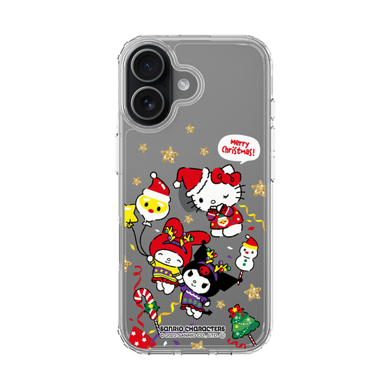 スリムプロテクションケース［ ハローキティ＆マイメロディ＆クロミ - Xmas - ソロ ］