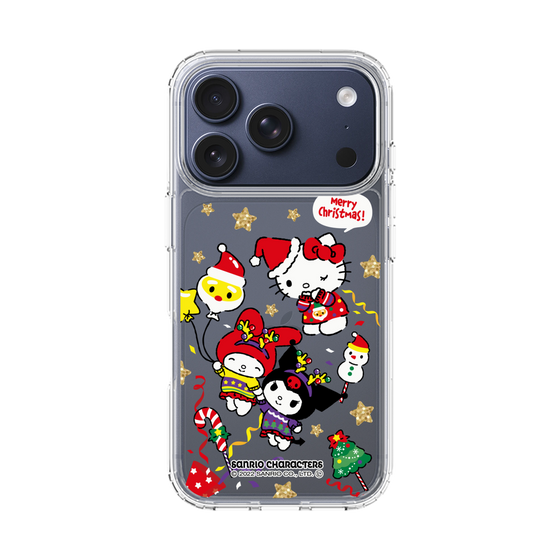 スリムプロテクションケース［ ハローキティ＆マイメロディ＆クロミ - Xmas - ソロ ］