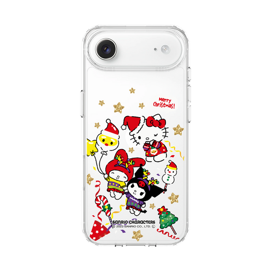 スリムプロテクションケース［ ハローキティ＆マイメロディ＆クロミ - Xmas - ソロ ］