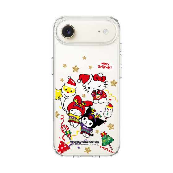 スリムプロテクションケース［ ハローキティ＆マイメロディ＆クロミ - Xmas - ソロ ］
