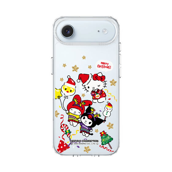スリムプロテクションケース［ ハローキティ＆マイメロディ＆クロミ - Xmas - ソロ ］