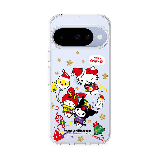 スリムプロテクションケース［ ハローキティ＆マイメロディ＆クロミ - Xmas - ソロ ］