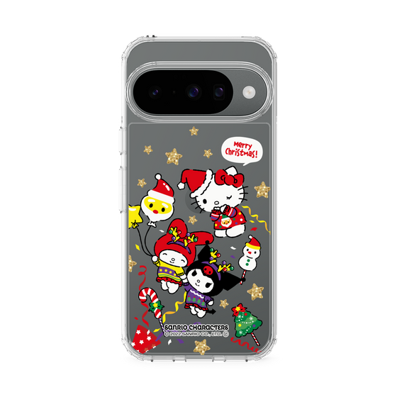スリムプロテクションケース［ ハローキティ＆マイメロディ＆クロミ - Xmas - ソロ ］