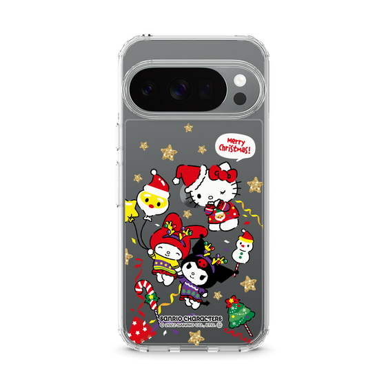 スリムプロテクションケース［ ハローキティ＆マイメロディ＆クロミ - Xmas - ソロ ］