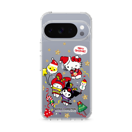 スリムプロテクションケース［ ハローキティ＆マイメロディ＆クロミ - Xmas - ソロ ］