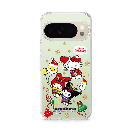 スリムプロテクションケース［ ハローキティ＆マイメロディ＆クロミ - Xmas - ソロ ］