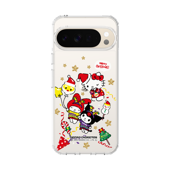 スリムプロテクションケース［ ハローキティ＆マイメロディ＆クロミ - Xmas - ソロ ］