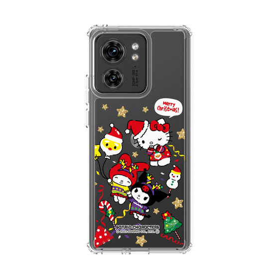 スリムプロテクションケース［ ハローキティ＆マイメロディ＆クロミ - Xmas - ソロ ］