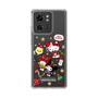 スリムプロテクションケース［ ハローキティ＆マイメロディ＆クロミ - Xmas - ソロ ］