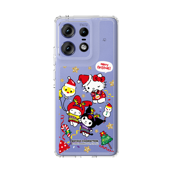 スリムプロテクションケース［ ハローキティ＆マイメロディ＆クロミ - Xmas - ソロ ］