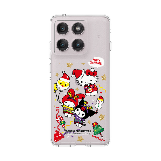 スリムプロテクションケース［ ハローキティ＆マイメロディ＆クロミ - Xmas - ソロ ］