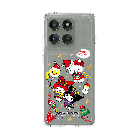 スリムプロテクションケース［ ハローキティ＆マイメロディ＆クロミ - Xmas - ソロ ］