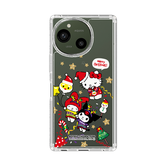 スリムプロテクションケース［ ハローキティ＆マイメロディ＆クロミ - Xmas - ソロ ］