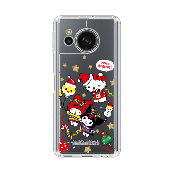 スリムプロテクションケース［ ハローキティ＆マイメロディ＆クロミ - Xmas - ソロ ］