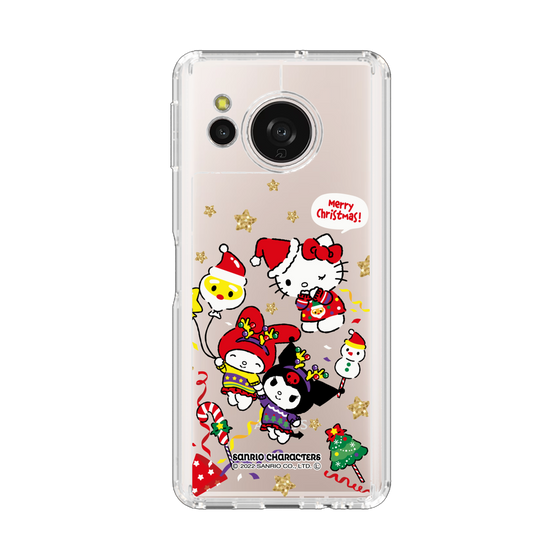 スリムプロテクションケース［ ハローキティ＆マイメロディ＆クロミ - Xmas - ソロ ］