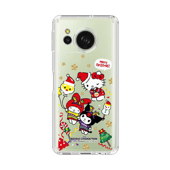 スリムプロテクションケース［ ハローキティ＆マイメロディ＆クロミ - Xmas - ソロ ］