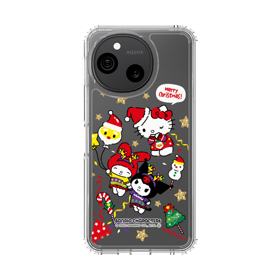 スリムプロテクションケース［ ハローキティ＆マイメロディ＆クロミ - Xmas - ソロ ］