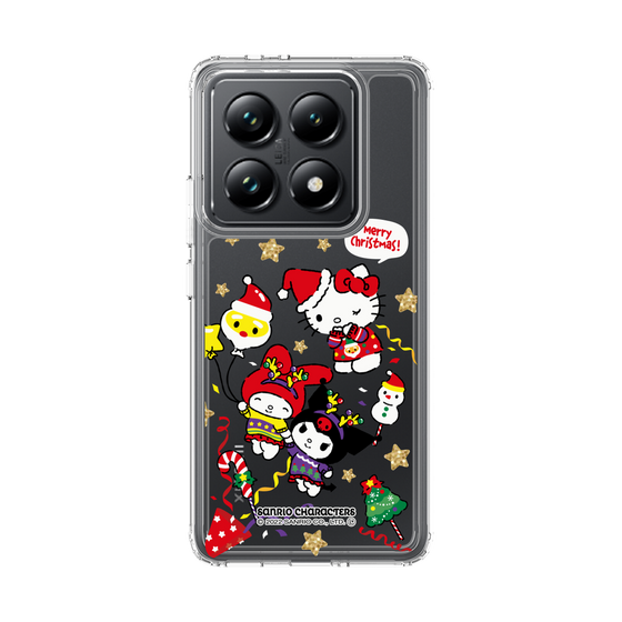 スリムプロテクションケース［ ハローキティ＆マイメロディ＆クロミ - Xmas - ソロ ］