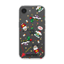 スリムプロテクションケース［ ポムポムプリン＆シナモン＆ポチャッコ - Xmas - パターン ］