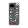 スリムプロテクションケース［ ポムポムプリン＆シナモン＆ポチャッコ - Xmas - パターン ］