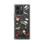 スリムプロテクションケース［ ポムポムプリン＆シナモン＆ポチャッコ - Xmas - パターン ］