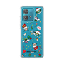スリムプロテクションケース［ ポムポムプリン＆シナモン＆ポチャッコ - Xmas - パターン ］