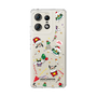 スリムプロテクションケース［ ポムポムプリン＆シナモン＆ポチャッコ - Xmas - パターン ］