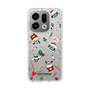 スリムプロテクションケース［ ポムポムプリン＆シナモン＆ポチャッコ - Xmas - パターン ］