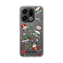 スリムプロテクションケース［ ポムポムプリン＆シナモン＆ポチャッコ - Xmas - パターン ］