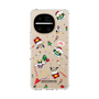 スリムプロテクションケース［ ポムポムプリン＆シナモン＆ポチャッコ - Xmas - パターン ］
