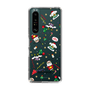 スリムプロテクションケース［ ポムポムプリン＆シナモン＆ポチャッコ - Xmas - パターン ］