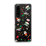 スリムプロテクションケース［ ポムポムプリン＆シナモン＆ポチャッコ - Xmas - パターン ］