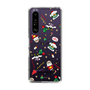 スリムプロテクションケース［ ポムポムプリン＆シナモン＆ポチャッコ - Xmas - パターン ］