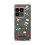 スリムプロテクションケース［ ポムポムプリン＆シナモン＆ポチャッコ - Xmas - パターン ］